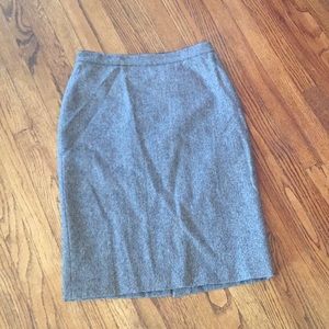 Wool skirt